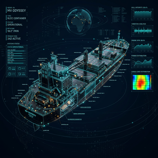 Maritime Digital Twin Dashboard